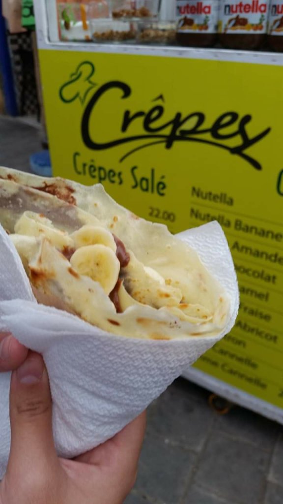 pancakes in Essaouira Morocco