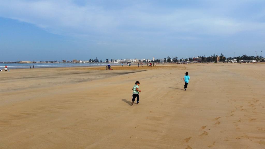 essaouira family friendly beach
